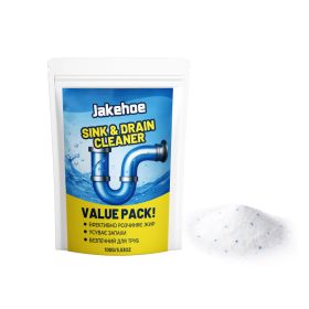 JAKEHOE Powerful Pipe Cleaning Powder, 100G, Cleaning Agent for Home Cleaning (Option: Default)