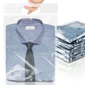 Die Cut Zipper Bags (Color: Clear)